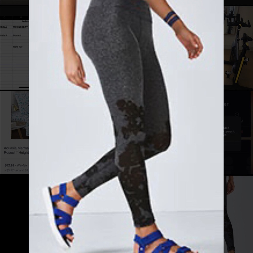 Fabletics Burnout Lounge Leggings - Size 27 / XXS